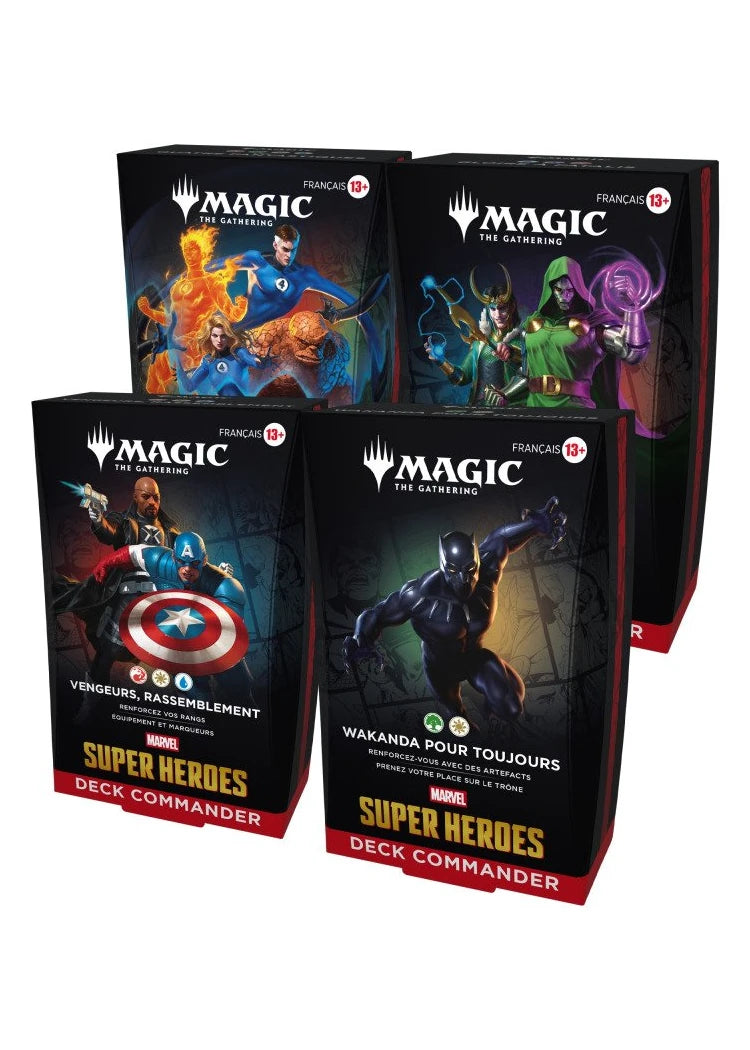 SUPER HEROES - DECK COMMANDER