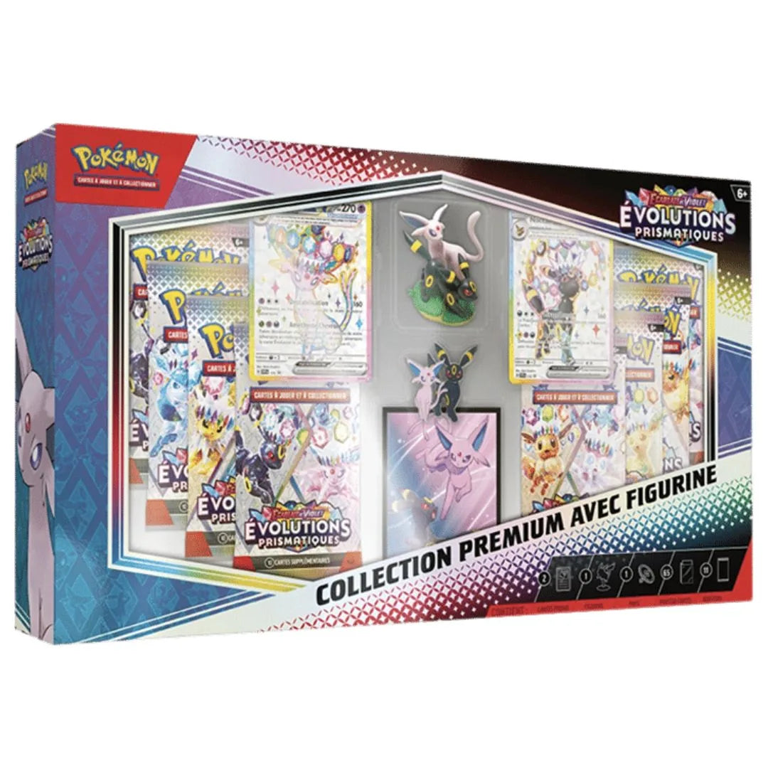 COFFRET PREMIUM FIGURINE EVOLUTIONS PRISMATIQUES - EV8.5