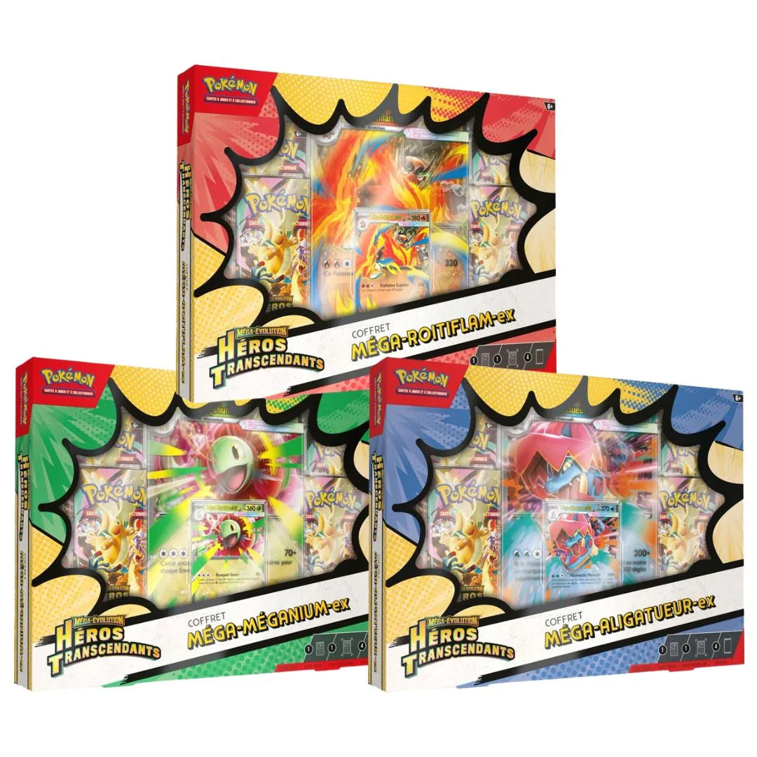 COFFRET 4 BOOSTERS ME2.5 - HÉROS TRANSCENDANT