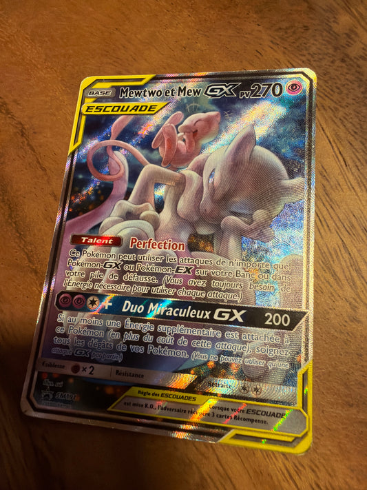 MEWTWO ET MEW GX ESCOUADE PROMO SM191