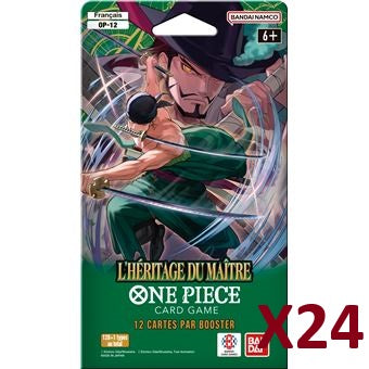 CAISSE DE SOLOBLISTER ONE PIECE OP12 - L'HERITAGE DU MAITRE