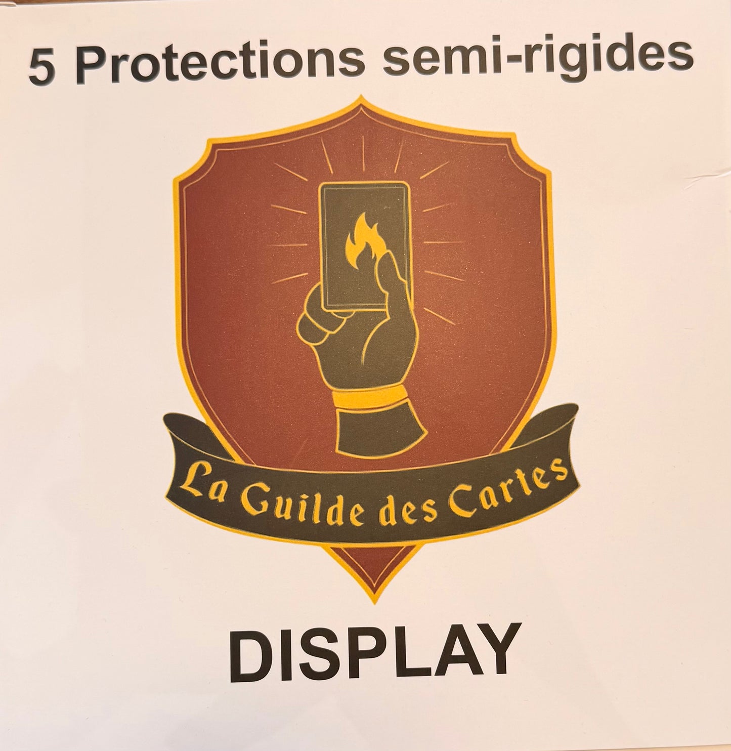 5 PROTECTIONS SEMI-RIGIDES DISPLAY