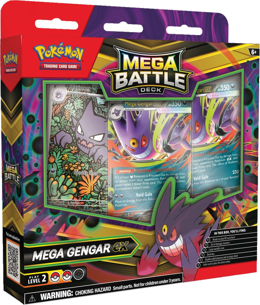 DUO DECK MEGA COMBAT - MEGA-DIANCIE ET MEGA-ECTOPLASMA EX