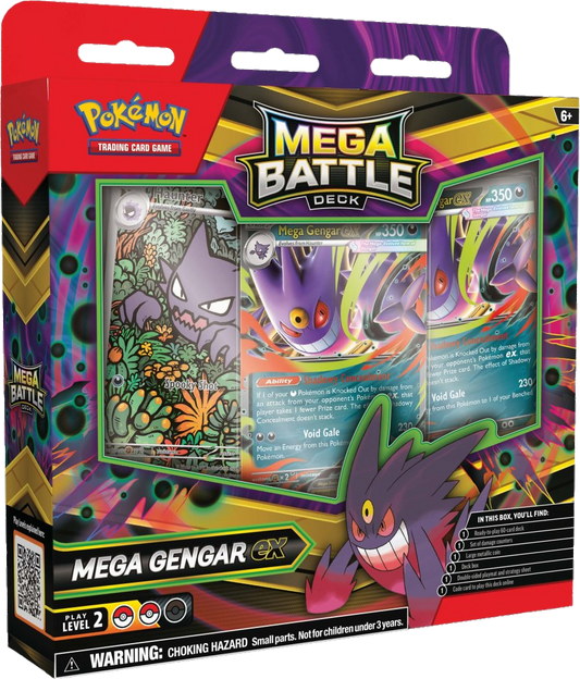 DUO DECK MEGA COMBAT - MEGA-DIANCIE ET MEGA-ECTOPLASMA EX