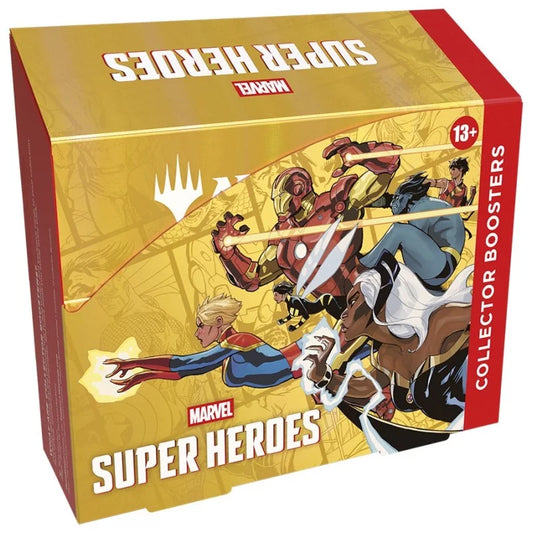 SUPER HEROES - DISPLAY COLLECTOR  ANGLAIS