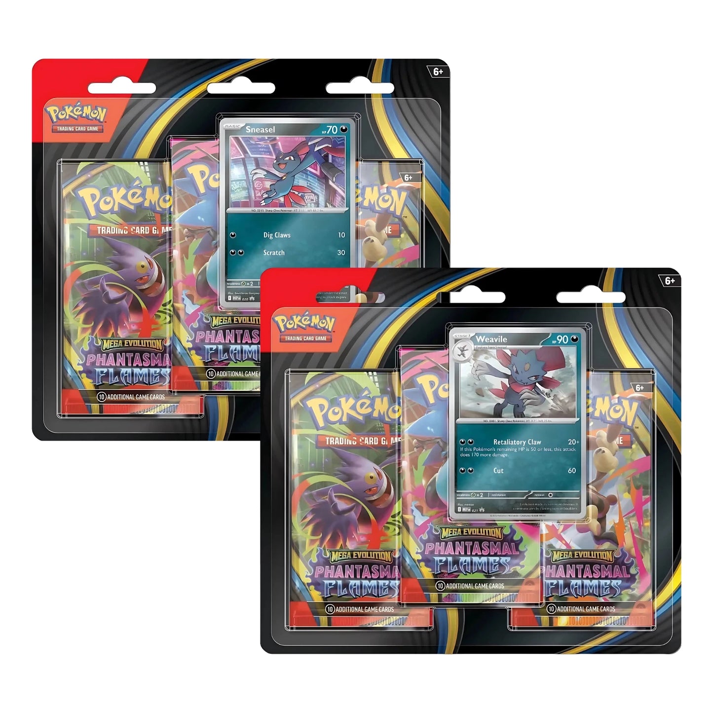 DUO DE TRIPACK ME02- FLAMMES FANTASMAGORIQUES